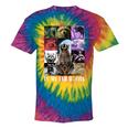 Feral Era Tie-Dye Raccoon Meme T-Shirt | Fun Unisex Tee Rainbow Tie-Dye