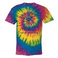 Raccoon Cowboy Meme Tie-Dye T-Shirt | Fun Unisex Tee Rainbow Tie-Dye