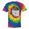 Raccoon Lover Tie-Dye T-Shirt | Quirky Animal Pocket Design Rainbow Tie-Dye