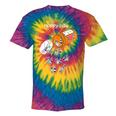Raccoon Lover Tie-Dye Unisex T-Shirt - Fun Wildlife Gift Rainbow Tie-Dye