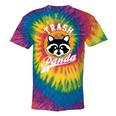 Raccoon Tie-Dye T-Shirt | Cute Trash Panda Design | Cartoon Style Rainbow Tie-Dye