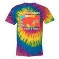 Raccoon Tie-Dye T-Shirt for Introverted Raccoon Lovers | Unisex Rainbow Tie-Dye