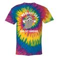 Raccoon Trash Panda | Tie-Dye Gym T-Shirt for Workout Enthusiasts Rainbow Tie-Dye
