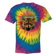 Raccoon Trash Panda Tie-Dye Kids T-Shirt | Fun Animal Design Rainbow Tie-Dye