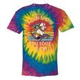 Raccoon Vintage Lovers Tie-Dye T-Shirt | Quirky Animal Charm Rainbow Tie-Dye