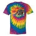 Street Cat T-Shirt - Adopt & Love | Raccoon Tie-Dye | Funny Gift Rainbow Tie-Dye