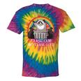 Trash Can Not Trash Can't Raccoon Trash Panda Tie-Dye T-Shirts Rainbow Tie-Dye