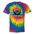 Trash Panda Raccoon Tie-Dye T-Shirt | Fun Animal Print Rainbow Tie-Dye
