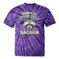 Always Be a Raccoon Tie-Dye T-Shirt | Fun Unisex Tee for Casual Days Purple Tie-Dye