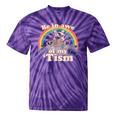 Autism Awareness Tie-Dye T-Shirt | Fun Raccoon Meme Design Purple Tie-Dye