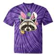 Easter Raccoon Tie-Dye T-Shirt - Fun for Bunny Lovers Purple Tie-Dye