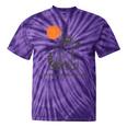 Everyday Is Trash Day Retro 90s Sunset Raccoon Trash Panda Tie-Dye T-Shirts Purple Tie-Dye