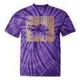 Raccoon Chemistry Tie-Dye T-Shirt - Fun Science Gift for Enthusiasts Purple Tie-Dye
