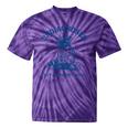 Raccoon Cowboy Meme Tie-Dye T-Shirt | Fun Unisex Tee Purple Tie-Dye