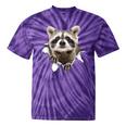 Raccoon Lover Tie-Dye T-Shirt | Gift for Raccoon Mom & Dad Purple Tie-Dye