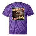 Raccoon Meme Tie-Dye T-Shirt - Oddly Specific Ironic Humor Purple Tie-Dye