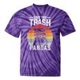 Raccoon Tie-Dye T-Shirts - Vintage Retro | Save the Trash Pandas Purple Tie-Dye