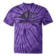 Raccoon & Trash Panda Gray Unisex T-Shirt | Modern Tie-Dye Design Purple Tie-Dye