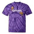 Raccoon Whisperer Tie-Dye Unisex T-Shirt | Cute Raccoon Gift Purple Tie-Dye
