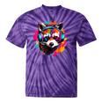 Retro Raccoon Tie-Dye T-Shirt - Fun Vintage Style for Adults & Kids Purple Tie-Dye