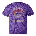 Sarcastic Raccoon Lover Tie-Dye T-Shirt - Fun Unisex Statement Purple Tie-Dye