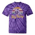 Stay Trashy Opossum & Raccoon Internet Meme Tie-Dye T-Shirt Purple Tie-Dye