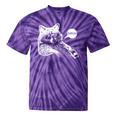 Trash Panda Meme Tie-Dye T-Shirt - Fun Racoon Design for Teens Purple Tie-Dye