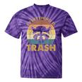 Vintage Raccoon Tie-Dye T-Shirt - Fun Gift for Raccoon Lovers Purple Tie-Dye