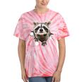 Raccoon Lover Tie-Dye T-Shirt | Gift for Raccoon Mom & Dad Coral Tie-Dye