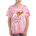 Raccoon Lover Tie-Dye Unisex T-Shirt - Fun Wildlife Gift Coral Tie-Dye
