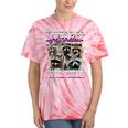 Raccoon Meme Tie-Dye Shirt - Quirky Expression for Casual Wear Coral Tie-Dye