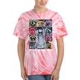 Raccoon Meme Tie-Dye T-Shirt - Fun Unisex Animal Tee Coral Tie-Dye