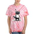Raccoon Moon Tie-Dye T-Shirt - Unisex Wilderness Vibe Coral Tie-Dye