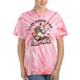 Raccoon & Possum Tie-Dye Tee | Unisex Novelty Shirt for Animal Lovers Coral Tie-Dye