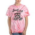 Raccoon Sarcastic Tie-Dye T-Shirt - Sweet Humor for Casual Days Coral Tie-Dye