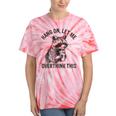 Raccoon Sarcastic Tie-Dye Unisex T-Shirt - Quirky Humor Gift Coral Tie-Dye