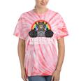 Raccoon Tie-Dye T-Shirt for Men, Women & Kids - Fun Animal Design Coral Tie-Dye