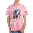 Rat Tie-Dye T-Shirt | Howling Moon Design | Unisex Casual Top Coral Tie-Dye