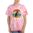 Save the Trash Panda Raccoon T-Shirt | Retro Vintage Tie-Dye Coral Tie-Dye