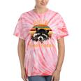 Save The Trash Pandas Raccoon Tee | Tie-Dye Unisex Shirt Coral Tie-Dye