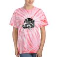 Save The Trash Pandas Raccoon Tie-Dye T-Shirt | Eco-Friendly Wear Coral Tie-Dye