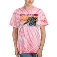 Street Cat T-Shirt - Adopt & Love | Raccoon Tie-Dye | Funny Gift Coral Tie-Dye
