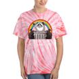 Trash Can Not Trash Can't Raccoon Trash Panda Tie-Dye T-Shirts Coral Tie-Dye