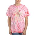Vintage Western Raccoon Tie-Dye T-Shirt - Humorous Cowboy Design Coral Tie-Dye