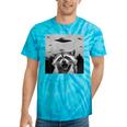 Alien UFO Tie-Dye T-Shirt | Fun Raccoon Design For All Ages Turquoise Tie-Dye