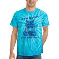 If I'm Moody Give Me Foody Meme Raccoon Trash Panda Tie-Dye T-Shirts Turquoise Tie-Dye