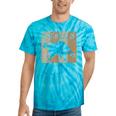 Raccoon Chemistry Tie-Dye T-Shirt - Fun Science Gift for Enthusiasts Turquoise Tie-Dye