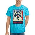 Raccoon Lover Tie-Dye T-Shirt - Fun Animal Print for Collections Turquoise Tie-Dye