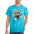 Raccoon Lover Tie-Dye T-Shirt | Gift for Raccoon Mom & Dad Turquoise Tie-Dye