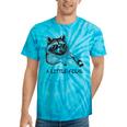 Raccoon Moon Tie-Dye T-Shirt - Fun Unisex Apparel Turquoise Tie-Dye